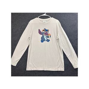 Disney Stitch Love Your Melon L/S Tee Shirt M Cotton Made USA